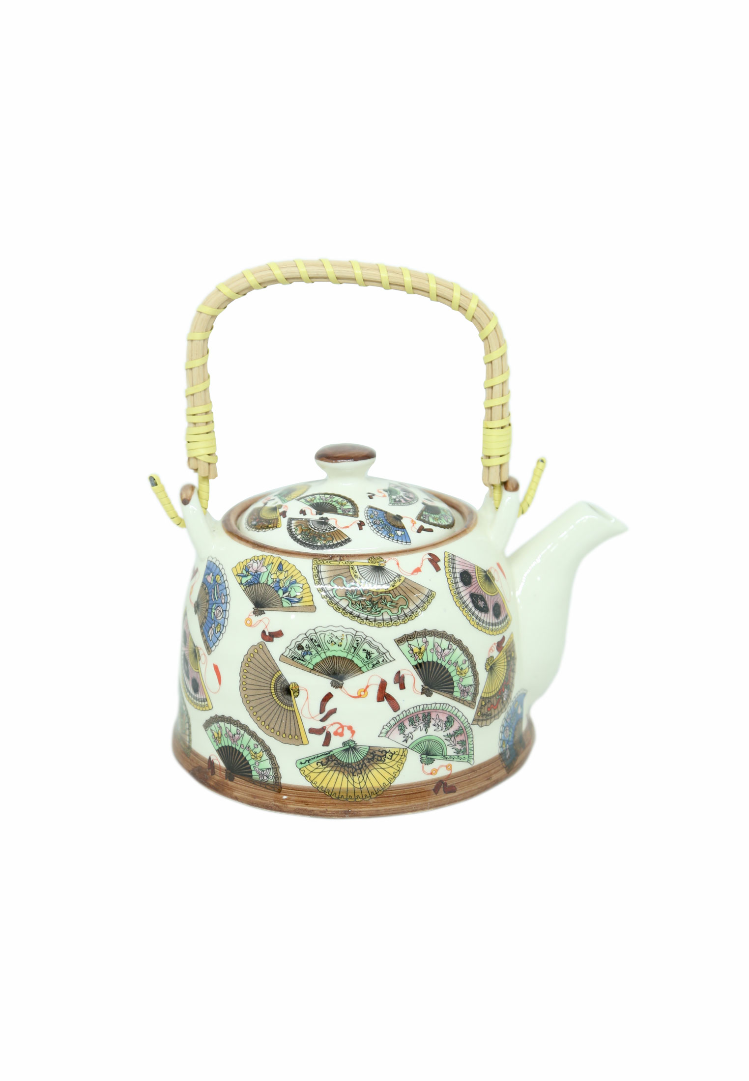 Off-white Ceramic Tea kettle