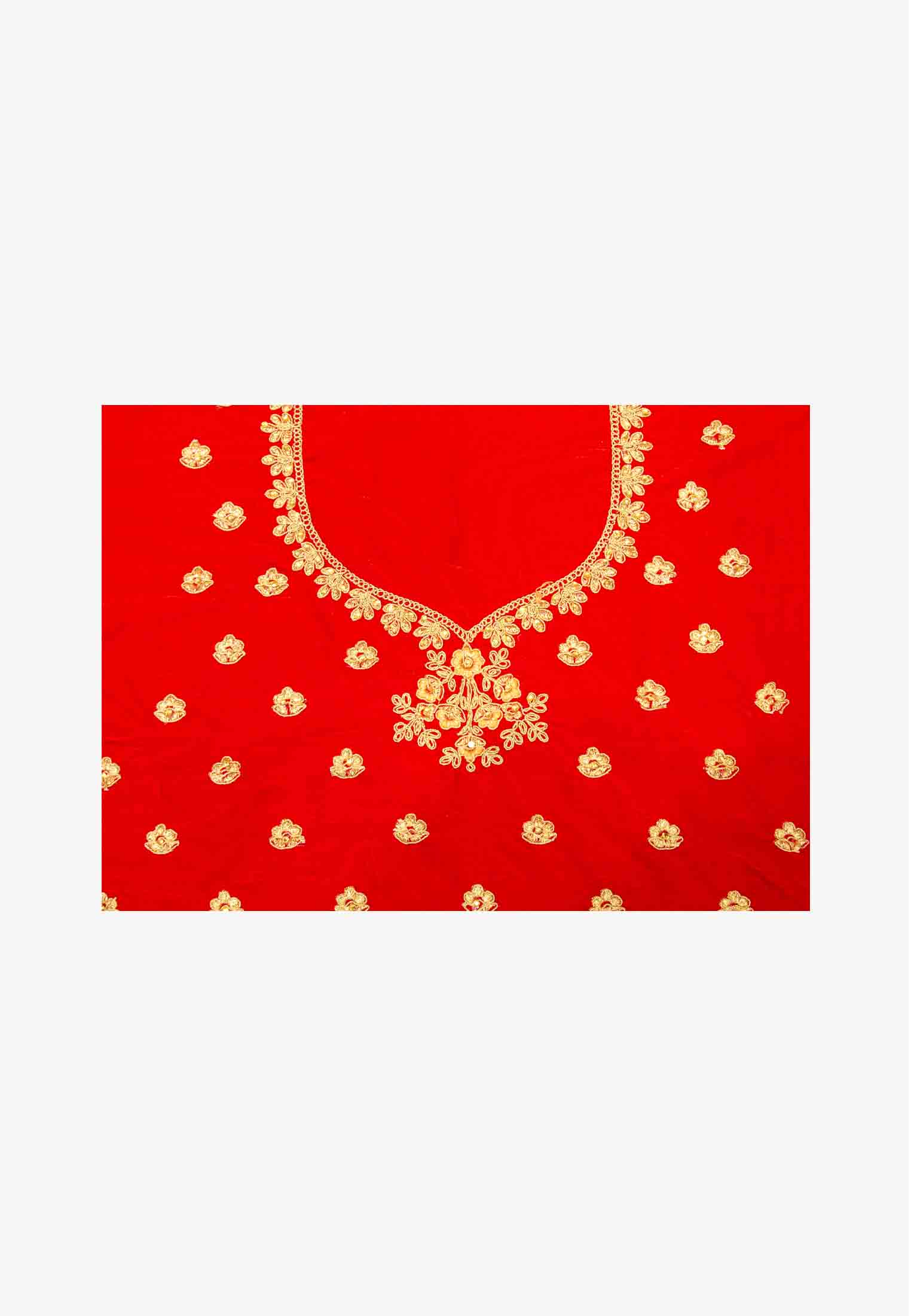 Bridal Lehenga (Red)