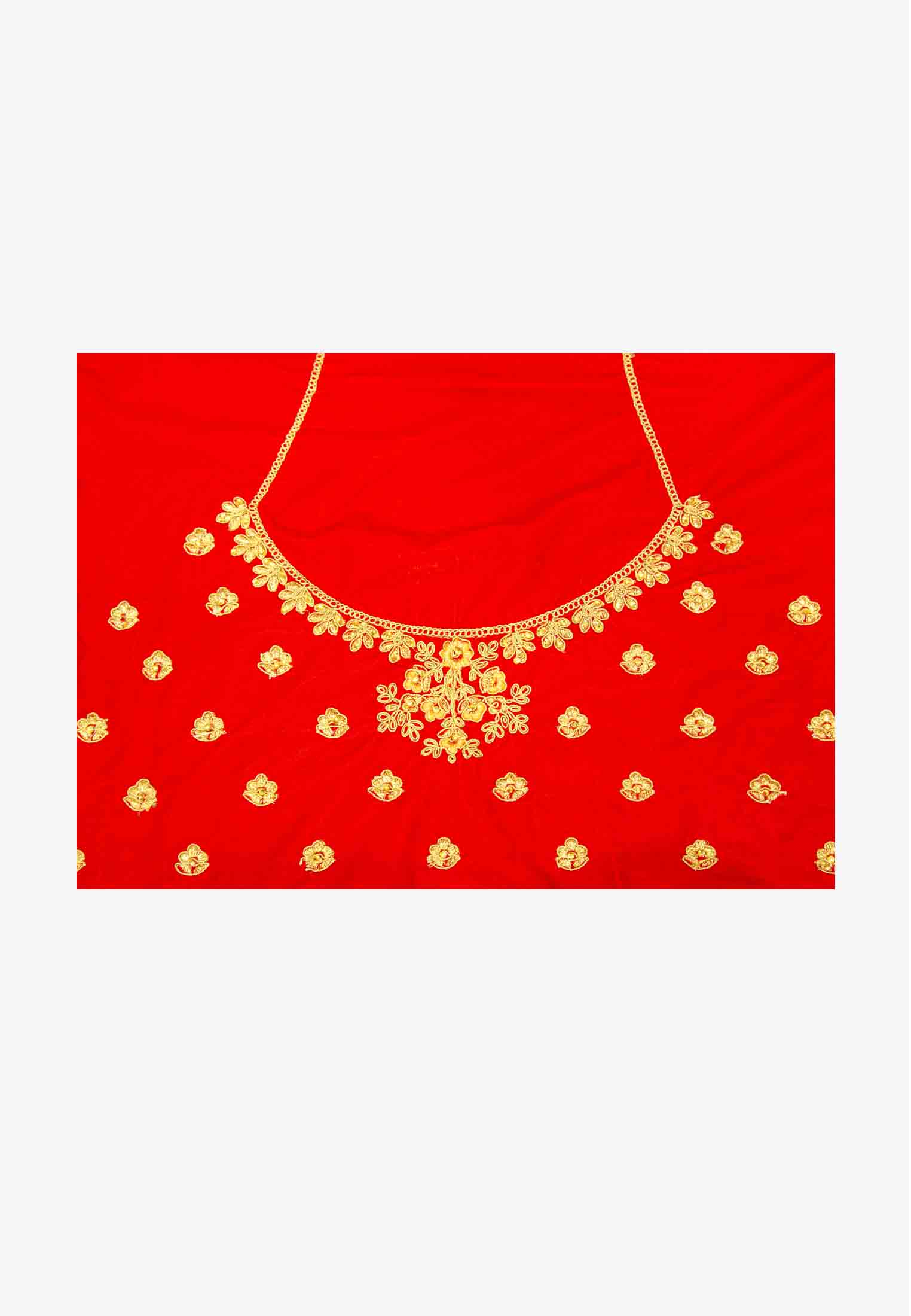 Bridal Lehenga (Red)