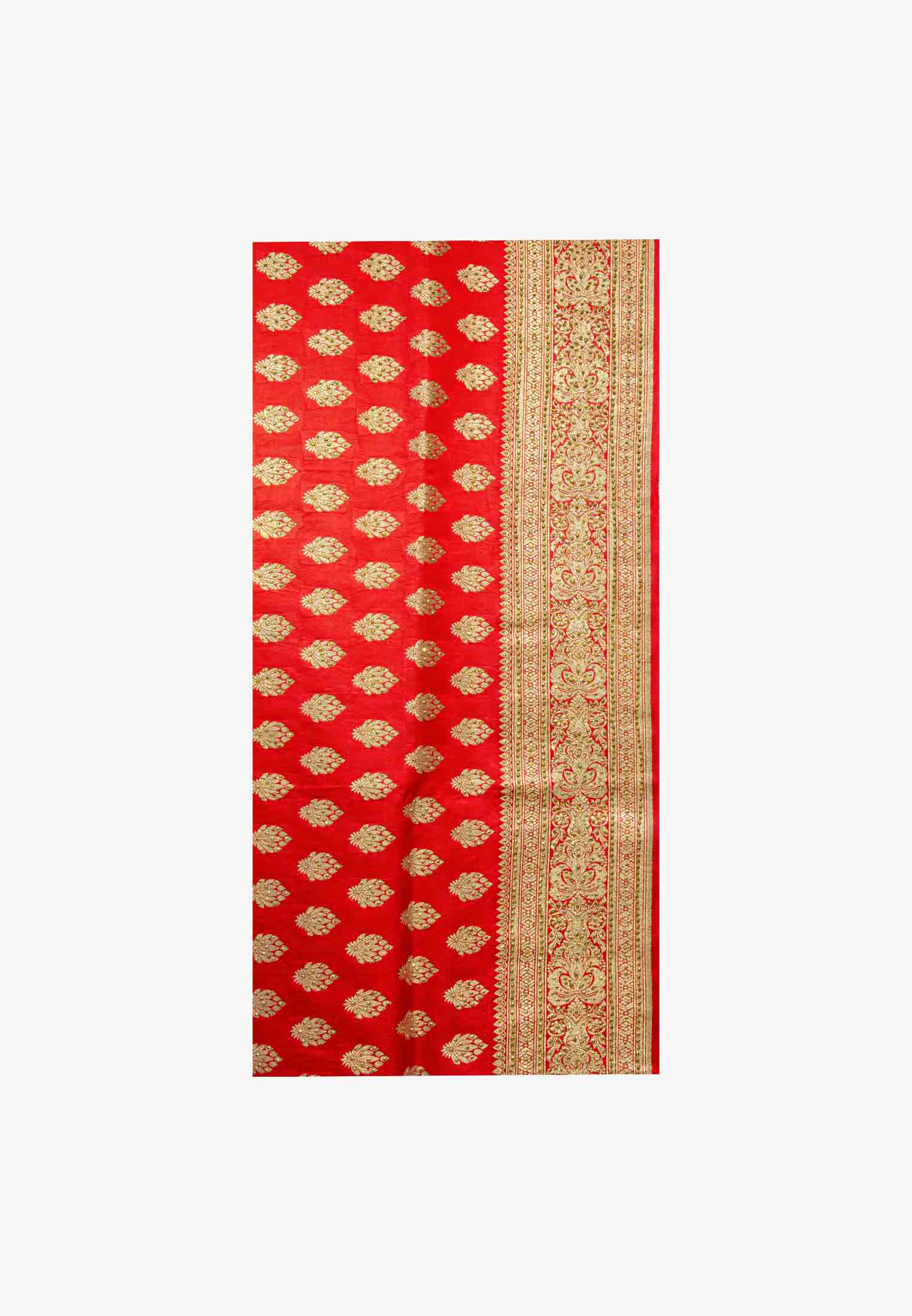 Pure Benarasi Katan (Red)