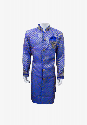 Dark Blue Exclusive Sherwani