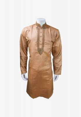 Indian Party Golden brown Panjabi