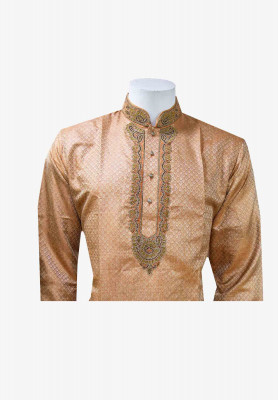Indian Party Golden brown Panjabi