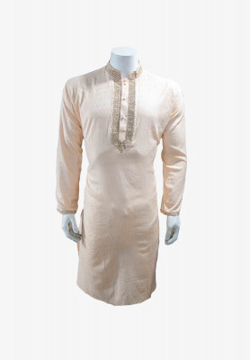 Indian Party Off White  Panjabi