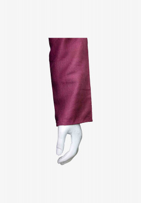 Indian Purple Panjabi with Blue koti