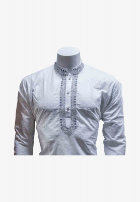  Indian Party Gray Panjabi 