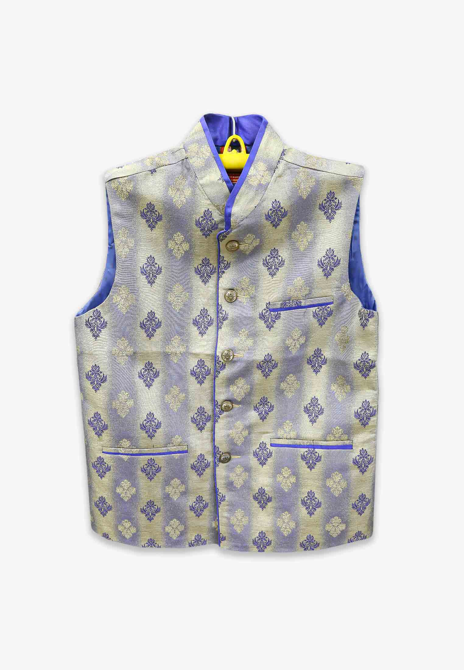 Golden Blue Indian Nagpuri Koti