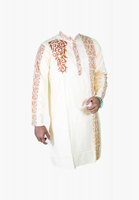 Semi long panjabi for men