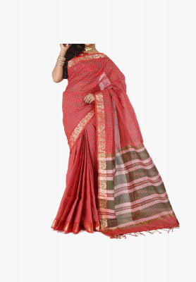 multicolor cotton silk Saree