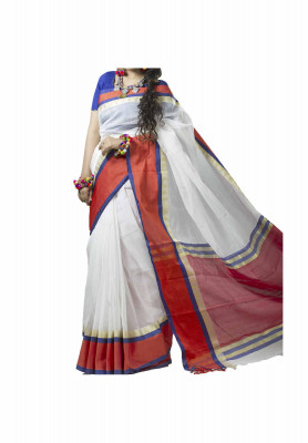 Multi-color cotton silk Saree