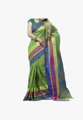Multi-color cotton silk Saree