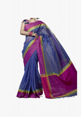 Multi-color cotton silk Saree