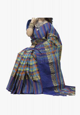 Multi-color cotton silk Saree