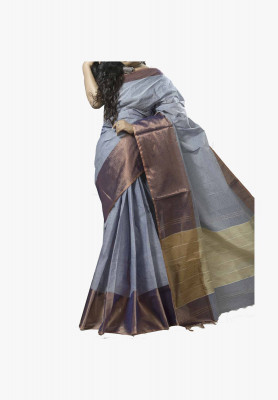 Multi-color cotton silk Saree