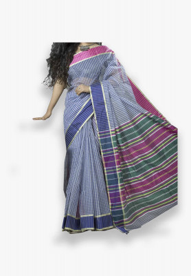 Multi-color cotton silk Saree
