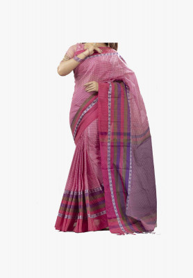 Multi-color cotton silk Saree