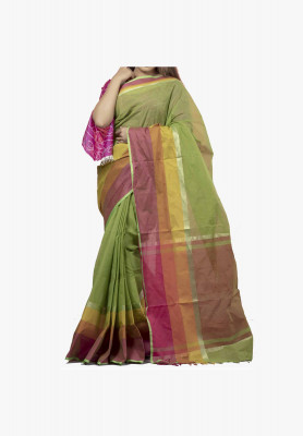 Multi-color cotton silk Saree