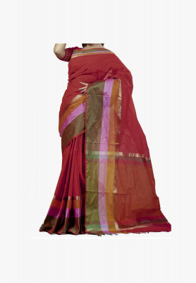 Multi-color cotton silk Saree