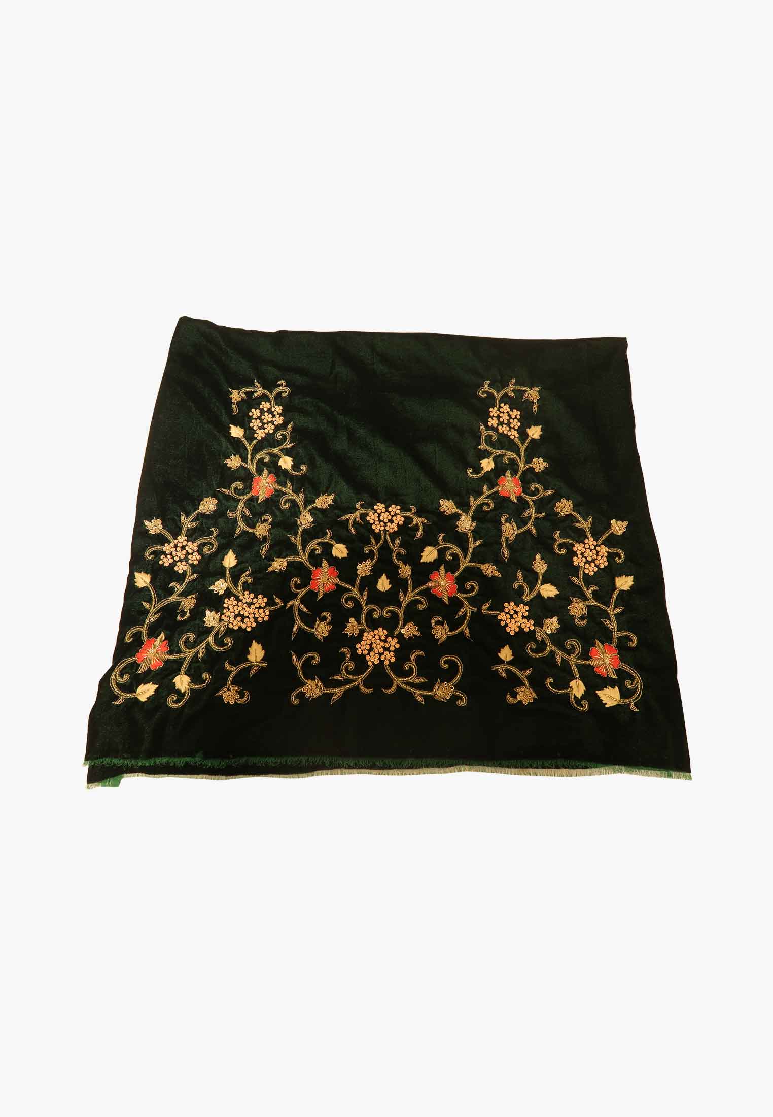 Bottle Green Lehenga