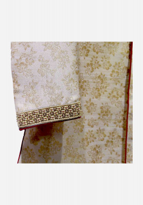 Katan silk spring short sherwani 