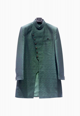  Bottle green Weeding Sherwani