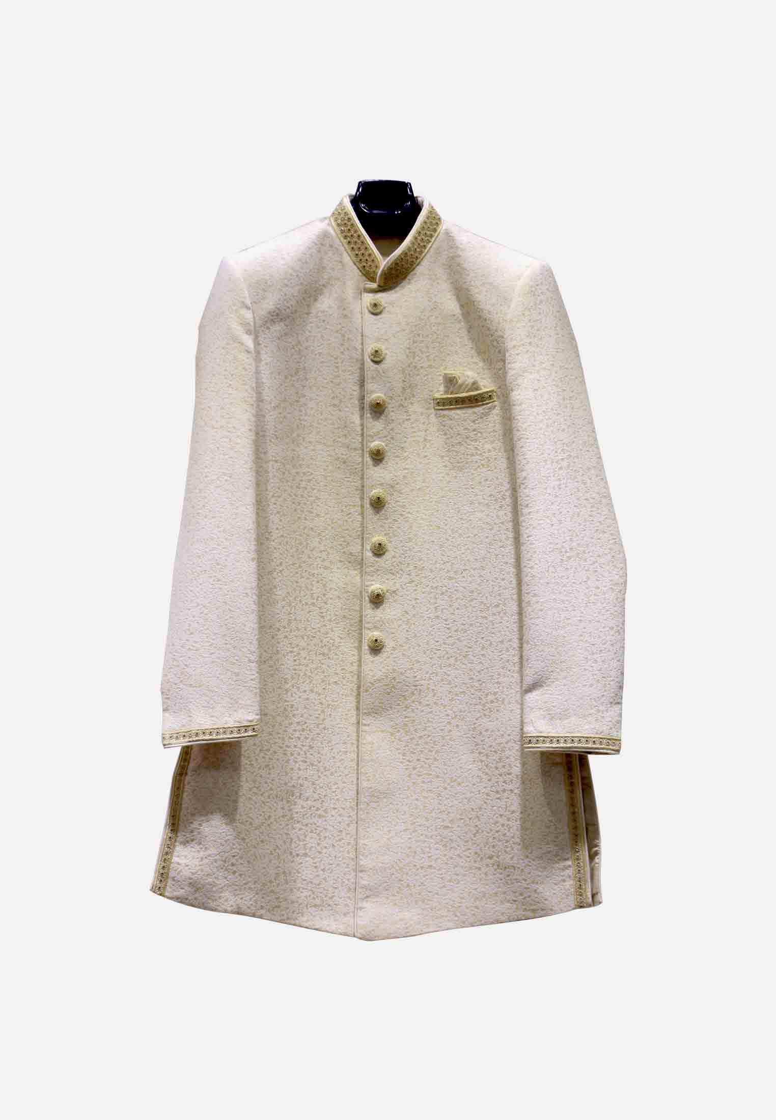 Zamia cotton Short Sherwani