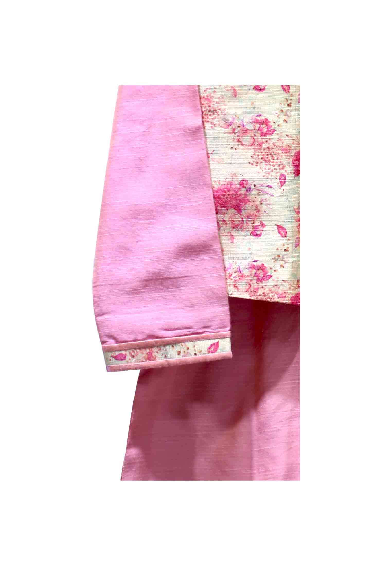 Khoddor silk plain Koti Panjabi 