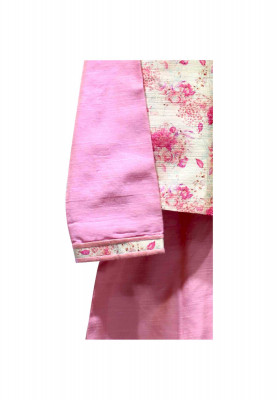 Khoddor silk plain Koti Panjabi 