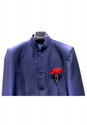 Navy Blue Prince suit With pant 