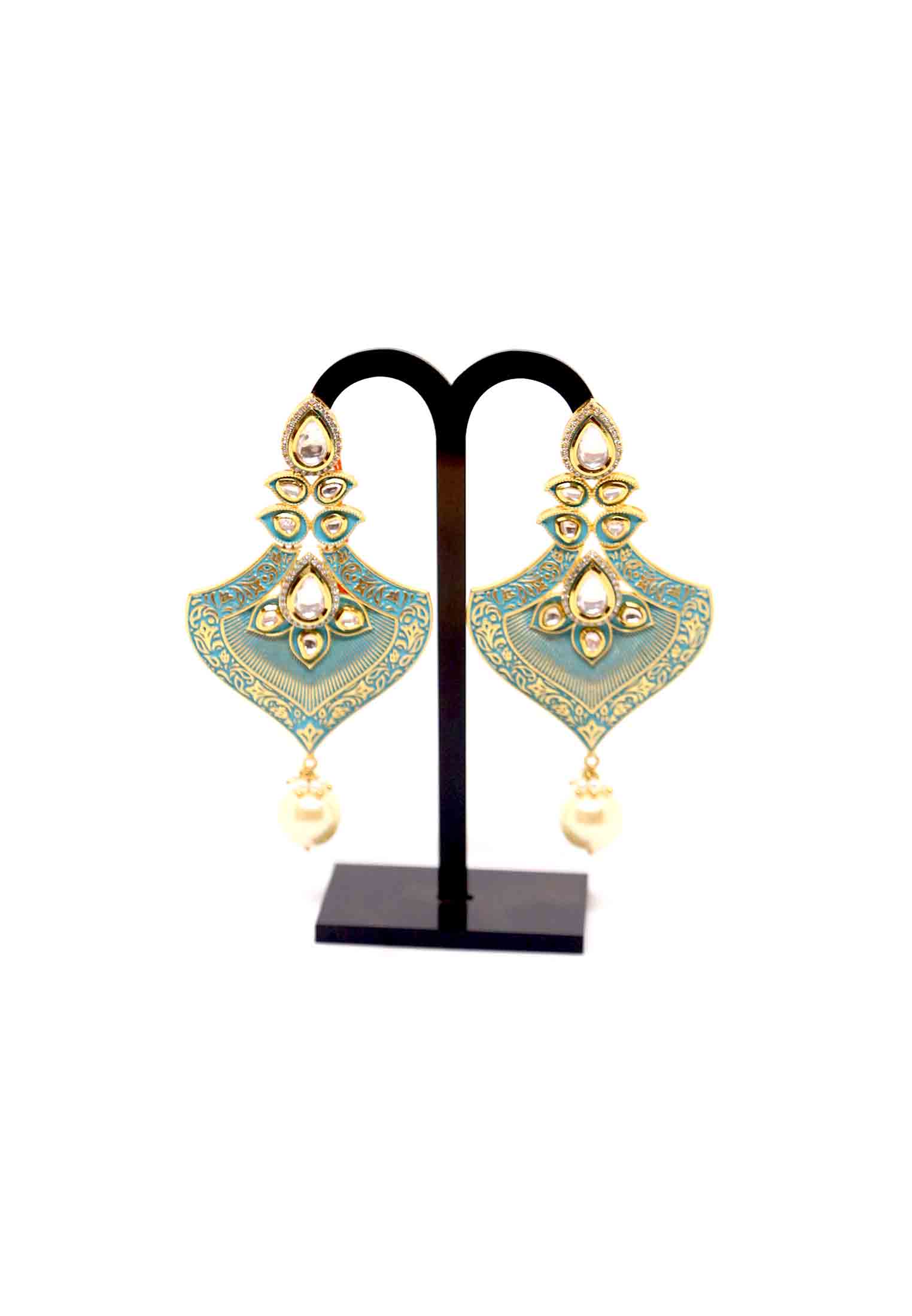 Pearl Kundon Ear ring
