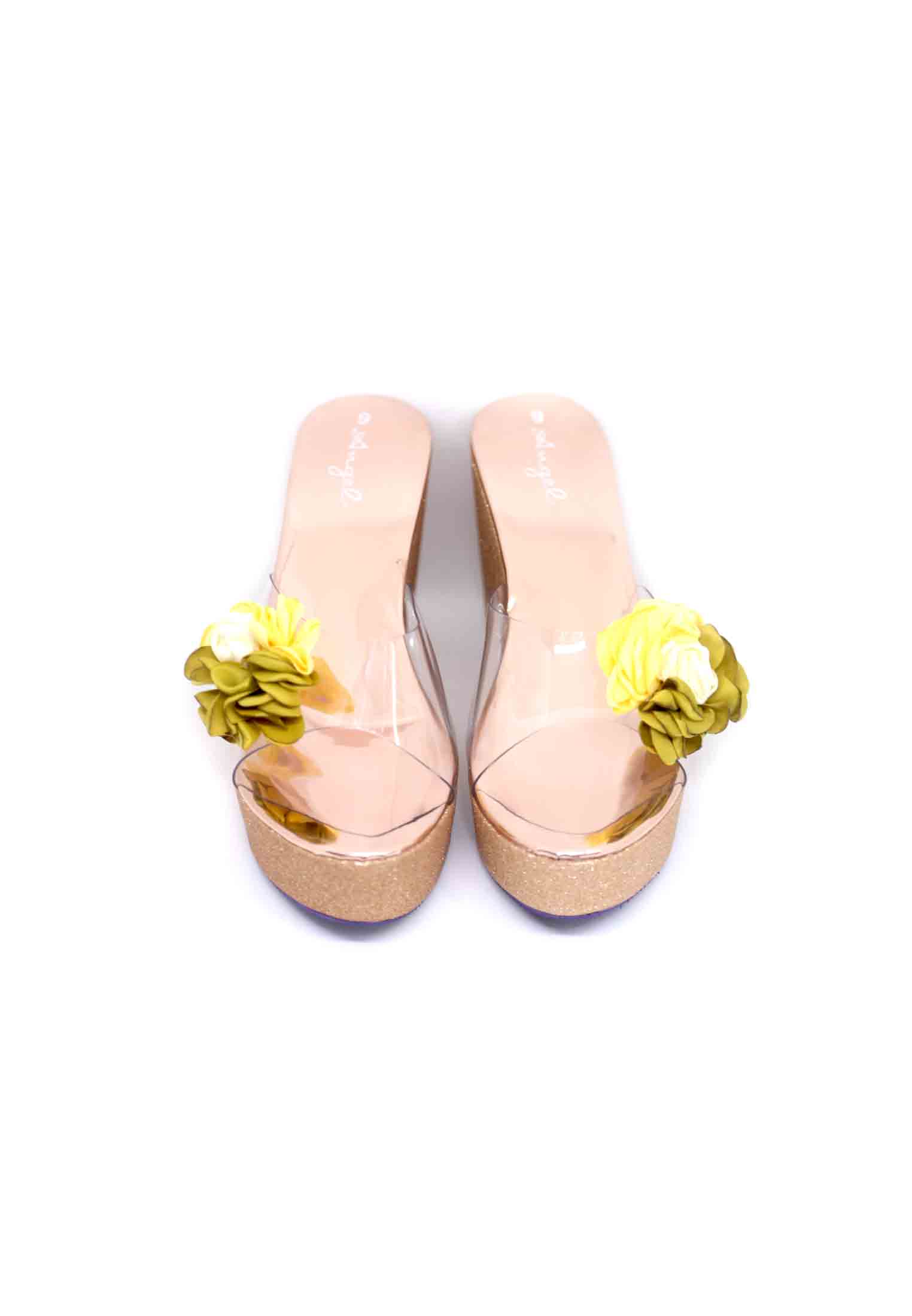 Golden-Antic Boston Heel